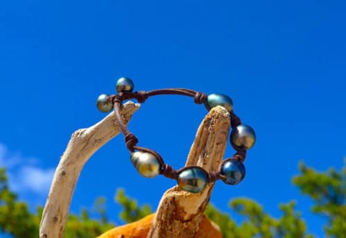Bracelet perles de Tahiti
