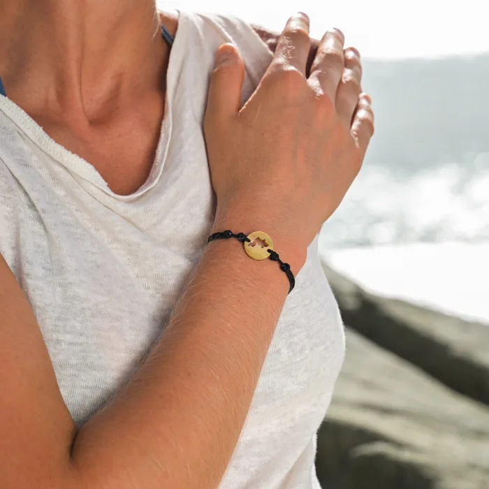 produit: Bracelet ajustable Île St-Barth en nacre