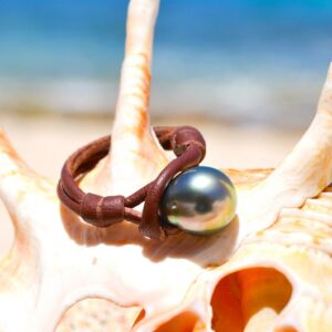 Bague 1 Perle de Tahiti 10mm, seconde vue