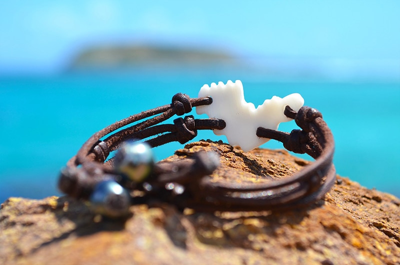 produit: Bracelet coquillage St Barth﻿