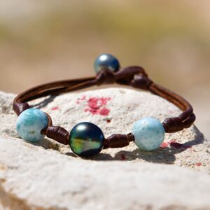 bracelet-perle-tahiti-larimar-avec-noeuds-01.jpg | Kalinas Perles