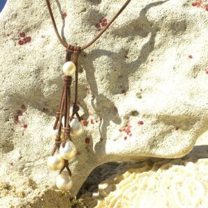Grape Necklace 7 Autralian Pearls, second view