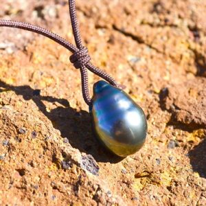 Collier Pendentif 1 Perle De Tahiti 12mm, seconde vue