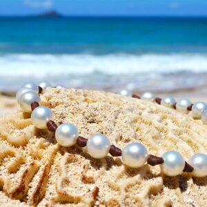 Choker Necklace 23 Australian Pearls, second view