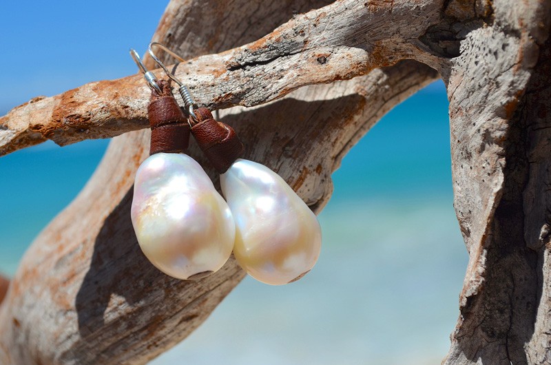 produit: Freshwater Pearls Earrings