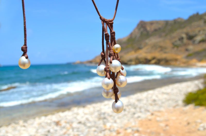 produit: Grape Necklace 11 Australian Pearls