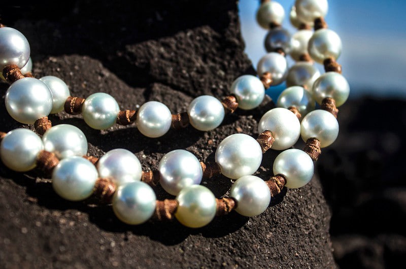 produit: Long Necklace 70 Australian Pearls