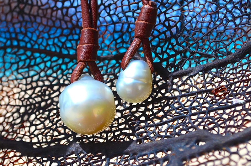 produit: Pendant Necklace 1 White Australian Pearl