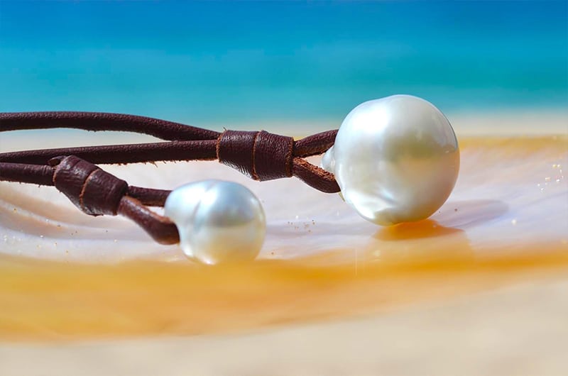 produit: Pendant Necklace 1 White Australian Pearl