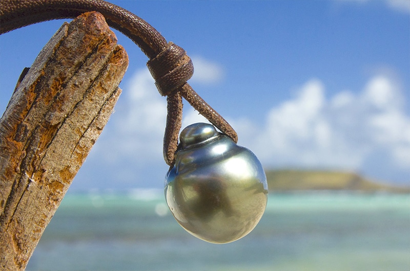 produit: Pendant Necklace Tahitian Pearl