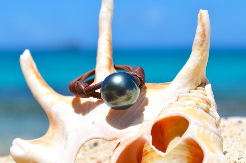 produit: Ring 1 Tahitian Black Pearl (11,5mm)