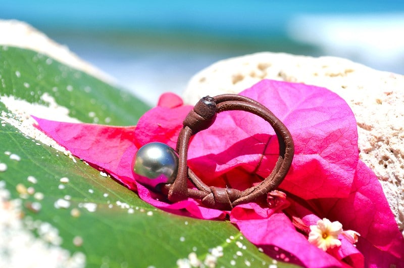 produit: Ring 1 Tahitian pearl (10mm)