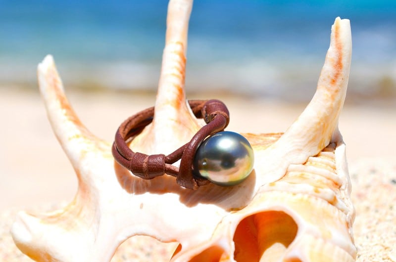 produit: Ring 1 Tahitian pearl (10mm)