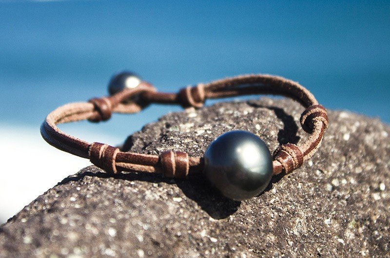 produit: Bracelet 1 round Tahitian Pearl