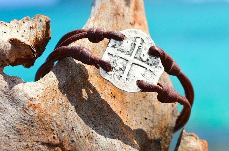 produit: Pirate coin bracelet 2 real