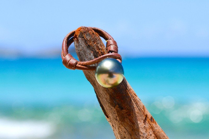 produit: Ring 1 Tahitian pearl (10,5mm)